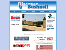 Tablet Screenshot of bushnellchamber.com